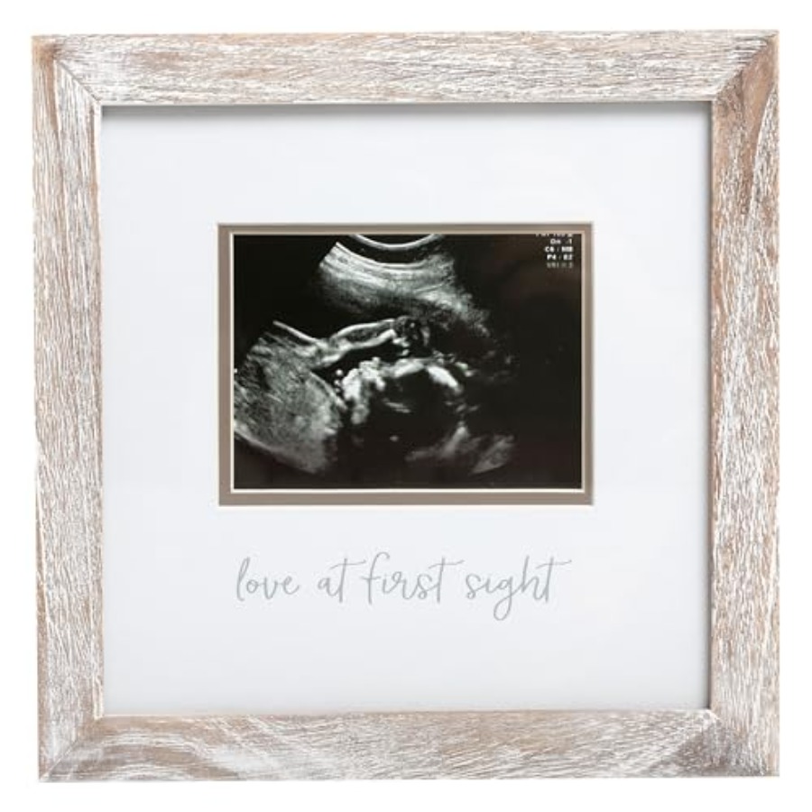 Baby Nursery Gender Neutral - Sonogram Picture Frame, Gender Neutral Ultrasound