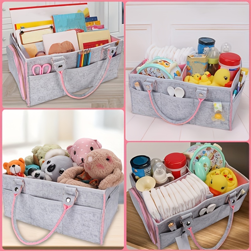 Baby Nursery Handles - Baby Diaper Caddy Organizer for Changing