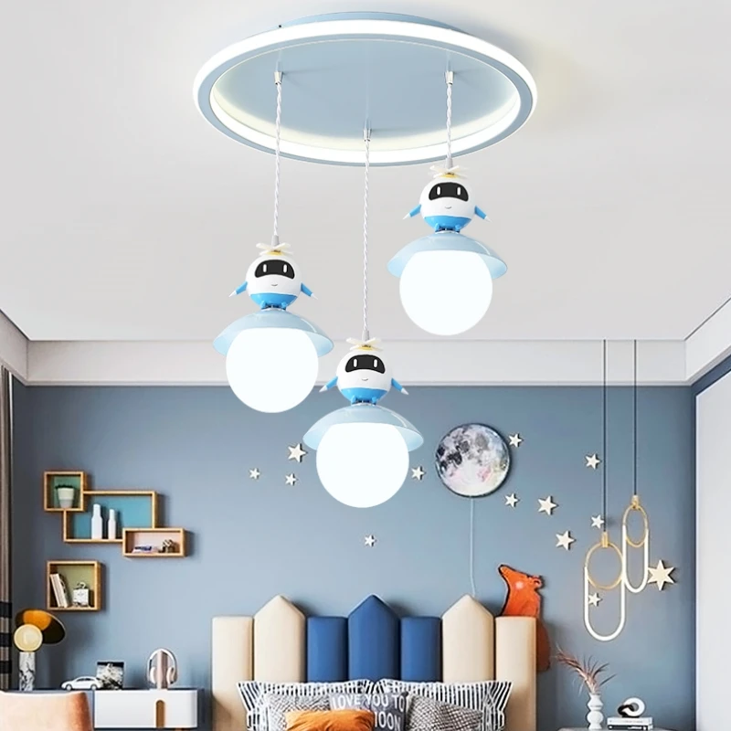 Baby Nursery Ceiling Light - Modern Creative Full Spectrum LED Ceiling