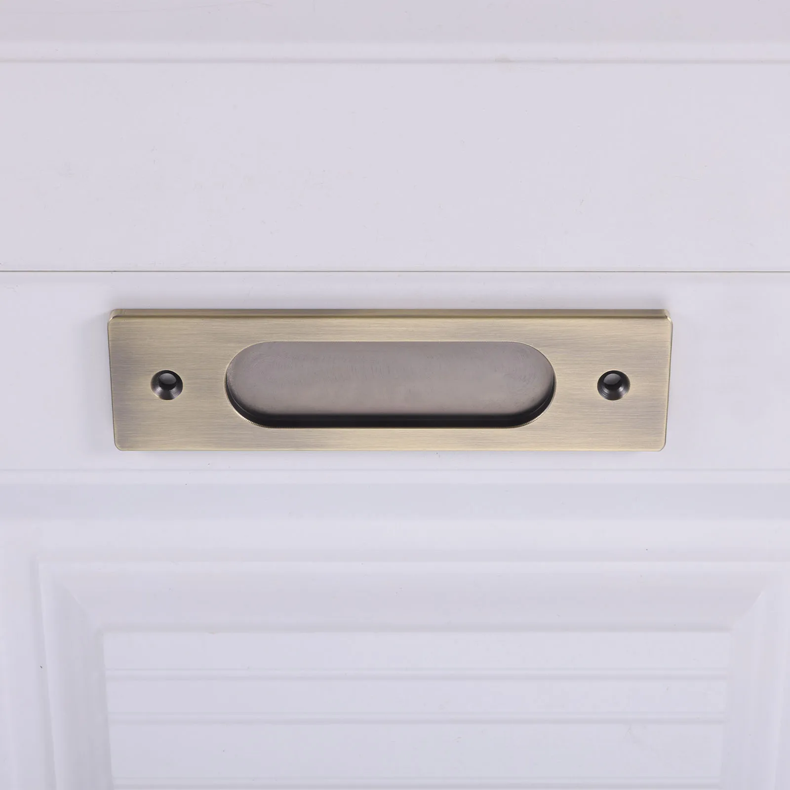 1pc Sliding Door Handle w/scre - Drawer Dresser White ulasan dan harga