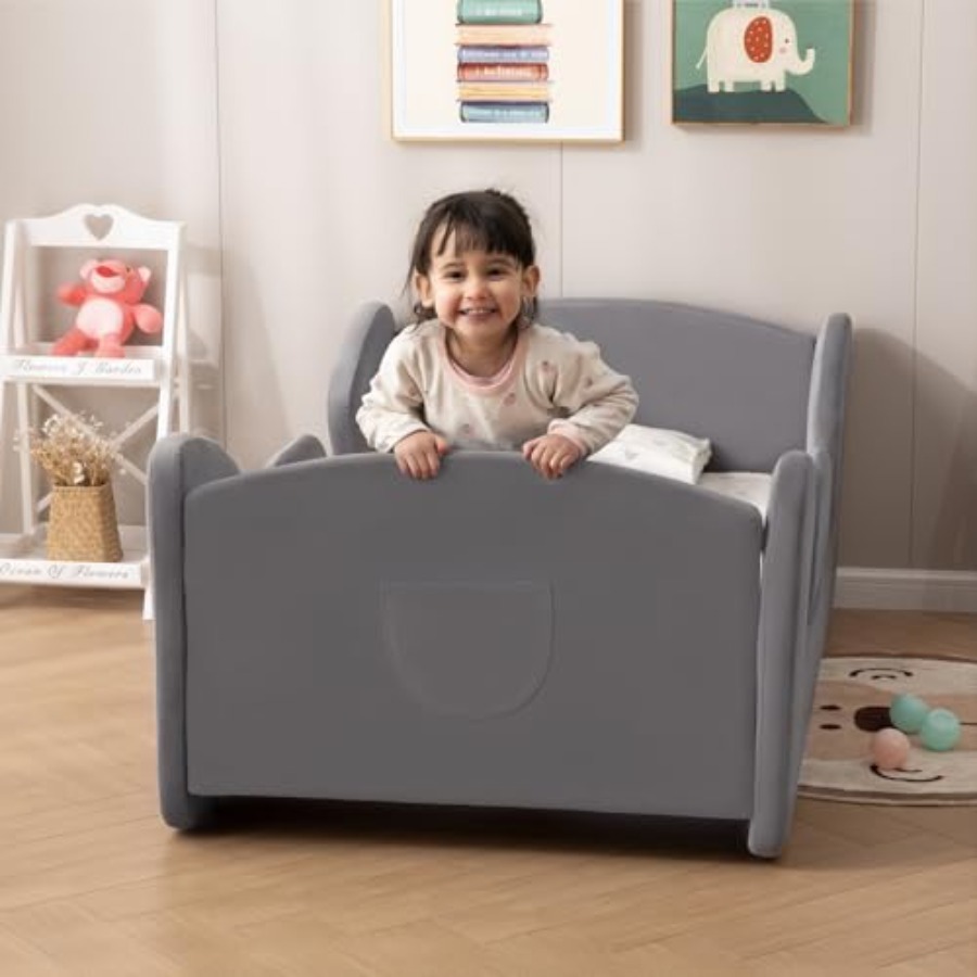 Toddler Bed, Kids Floor Bed wi - Bed Rail Toddler ulasan dan harga