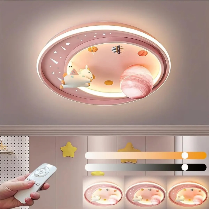 2026 for Pink Cartoon Children - Baby Nursery Ceiling Light ulasan dan harga