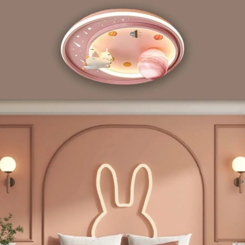 2026 for Pink Cartoon Children - Baby Nursery Ceiling Light ulasan dan harga