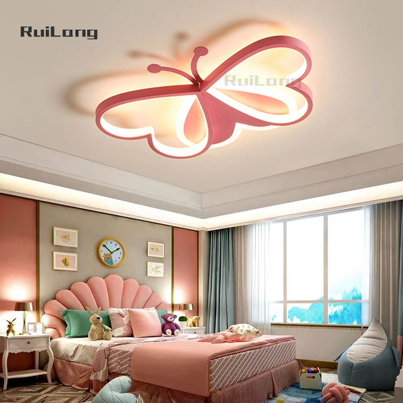 Cartoon Led Butterfly Ceiling  - Baby Nursery Ceiling Light ulasan dan harga
