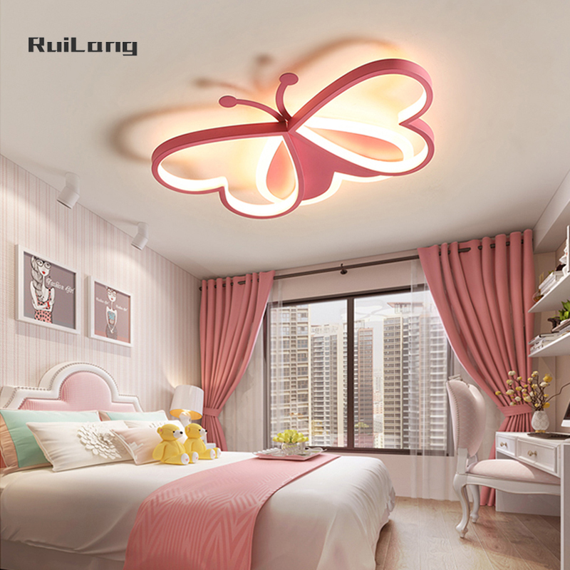 Cartoon Led Butterfly Ceiling  - Baby Nursery Ceiling Light ulasan dan harga