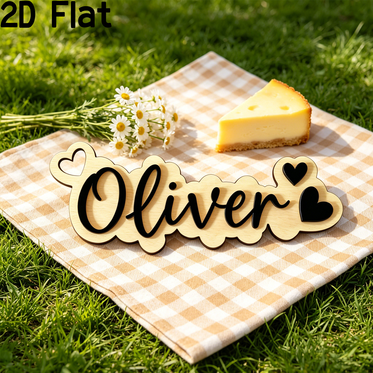 1Pc Custom Love Decor Wooden A - Baby Nursery Name ulasan dan harga