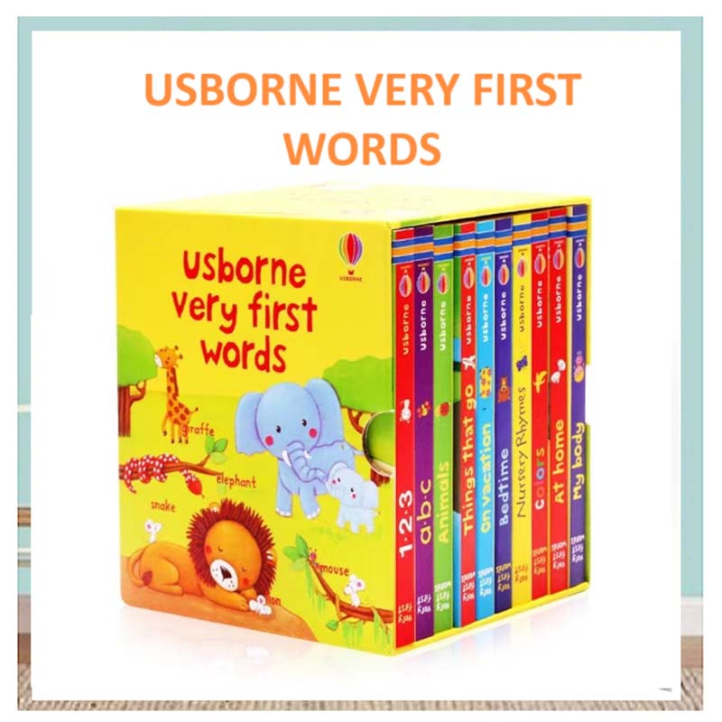 Usborne Very First Words 10 Ba - Baby Nursery Books ulasan dan harga