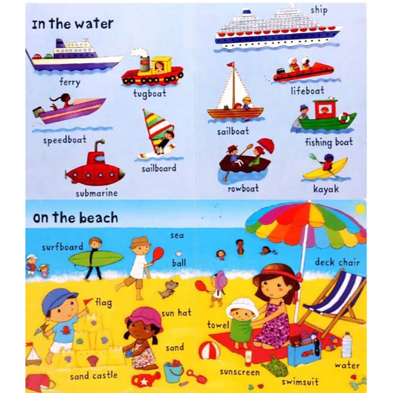 Usborne Very First Words 10 Ba - Baby Nursery Books ulasan dan harga