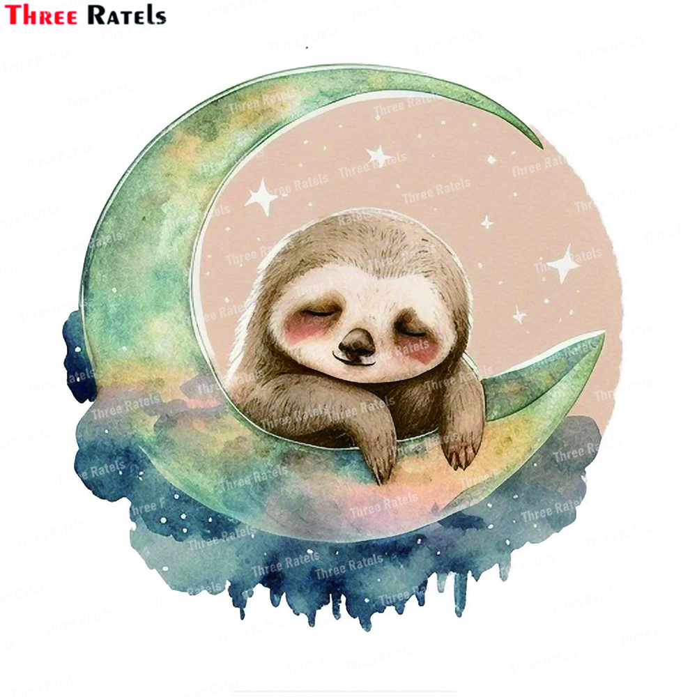 Three Ratels K745 Watercolor b - Baby Nursery Gender Neutral ulasan dan harga
