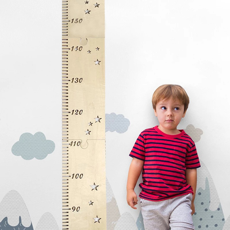 5 Sheets Nordic Wooden Kids He - Baby Nursery Stickers ulasan dan harga