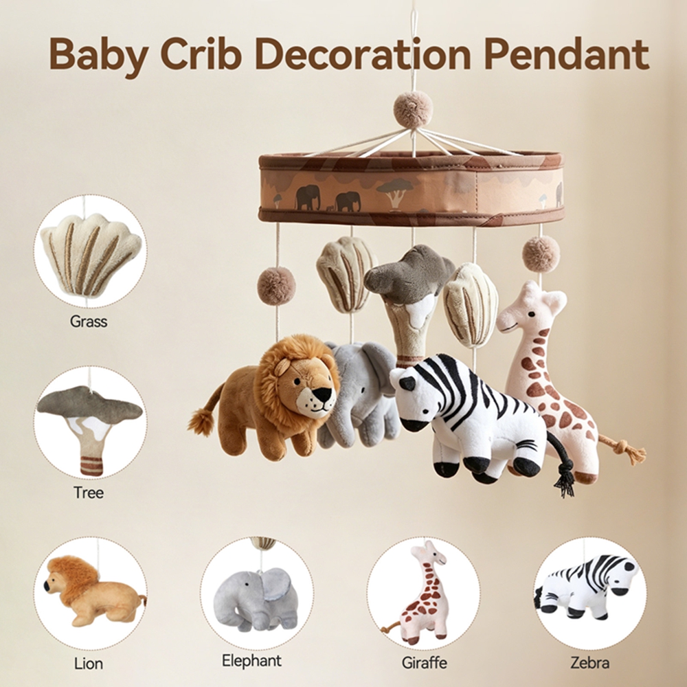 Baby Rattle Toys 0-12 Month Ne - Crib Mobile Musical ulasan dan harga