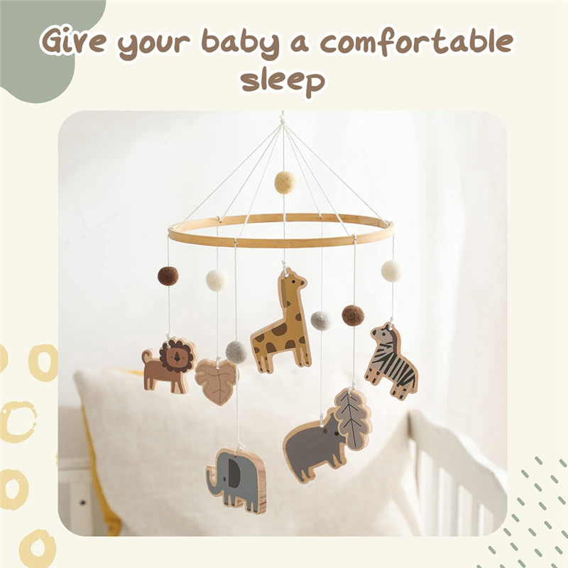 B78B-Baby Mobile For Crib - Ju - Baby Nursery Gender Neutral ulasan dan harga