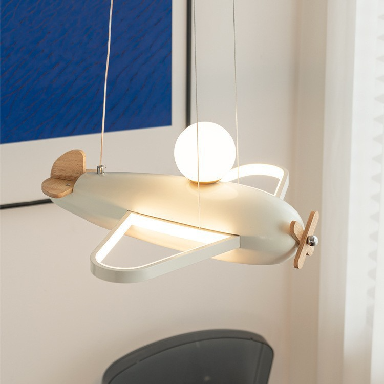 Cartoon Airplane Ceiling Lamp  - Baby Nursery Ceiling Light ulasan dan harga