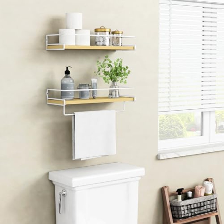 Floating Shelves for Wall with - Baby Nursery Books ulasan dan harga