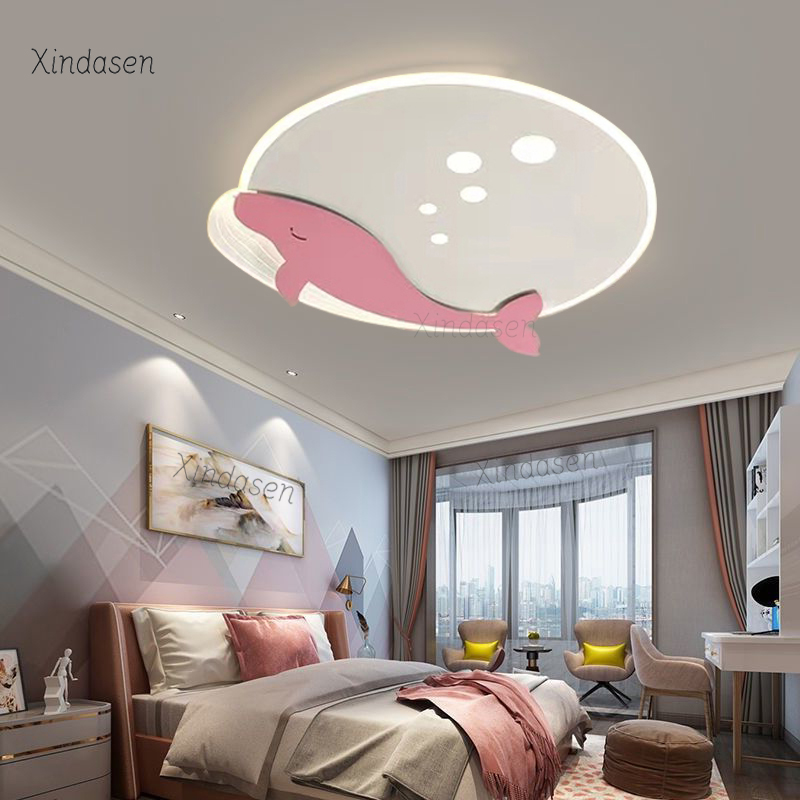 Kids Room Ceiling Light Whale  - Baby Nursery Ceiling Light ulasan dan harga