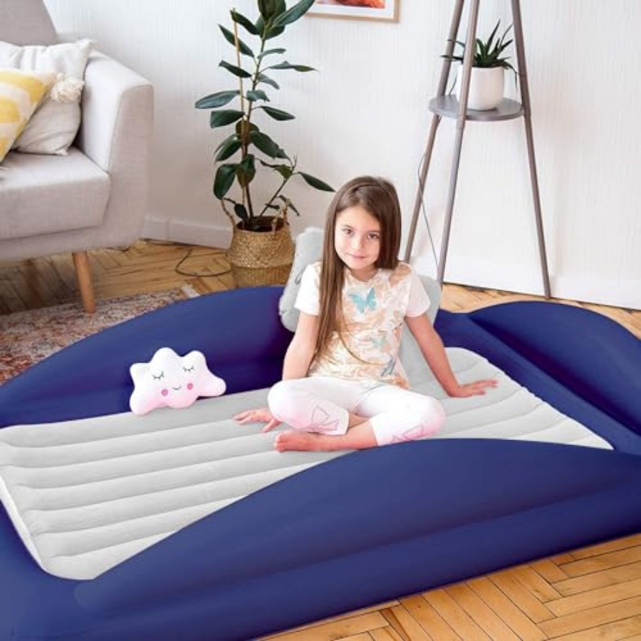 Inflatable Toddler Travel Bed  - Bed Rail Toddler ulasan dan harga
