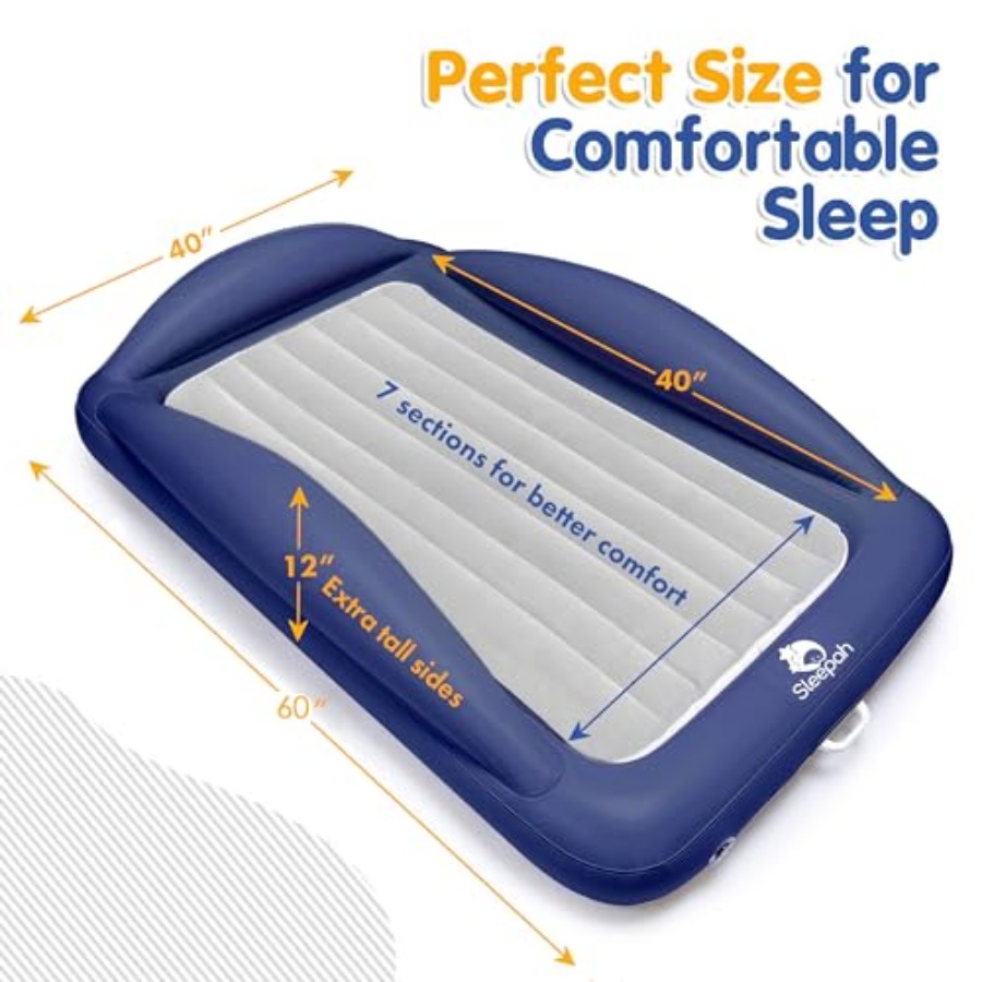 Inflatable Toddler Travel Bed  - Bed Rail Toddler ulasan dan harga