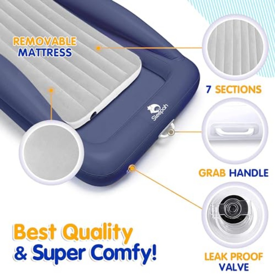 Inflatable Toddler Travel Bed  - Bed Rail Toddler ulasan dan harga