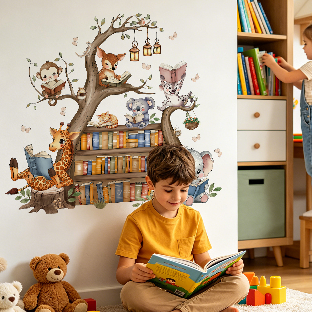 Cute Jungle Animals Reading Bo - Baby Nursery Books ulasan dan harga