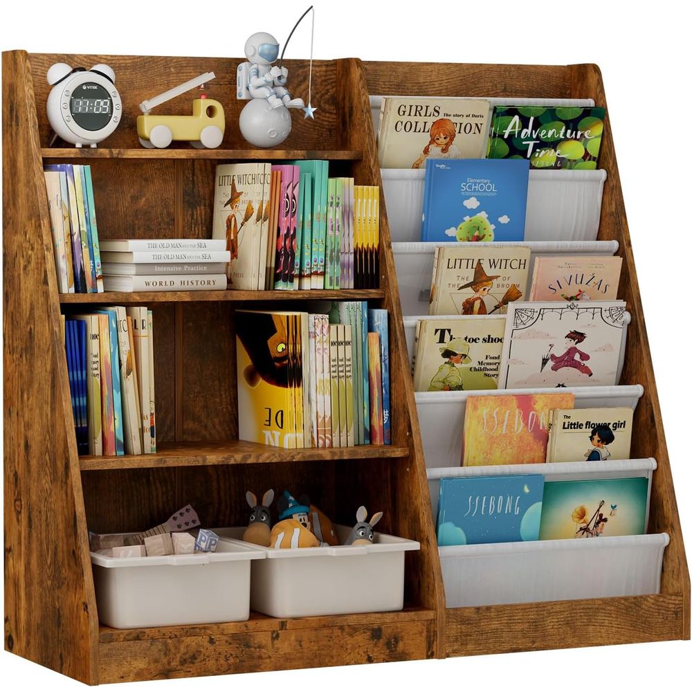 HedoAjim Kids Bookshel or Bedr - Baby Nursery Books ulasan dan harga