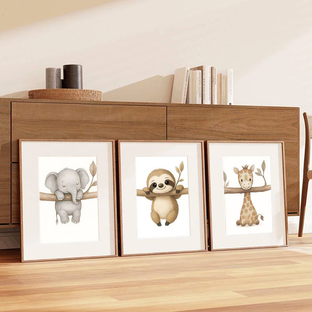 Neutral Boho Safari Baby Anima - Baby Nursery Gender Neutral ulasan dan harga