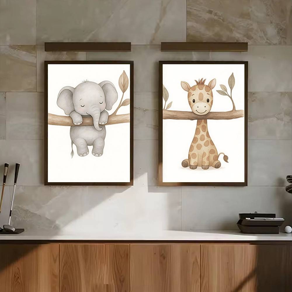 Neutral Boho Safari Baby Anima - Baby Nursery Gender Neutral ulasan dan harga