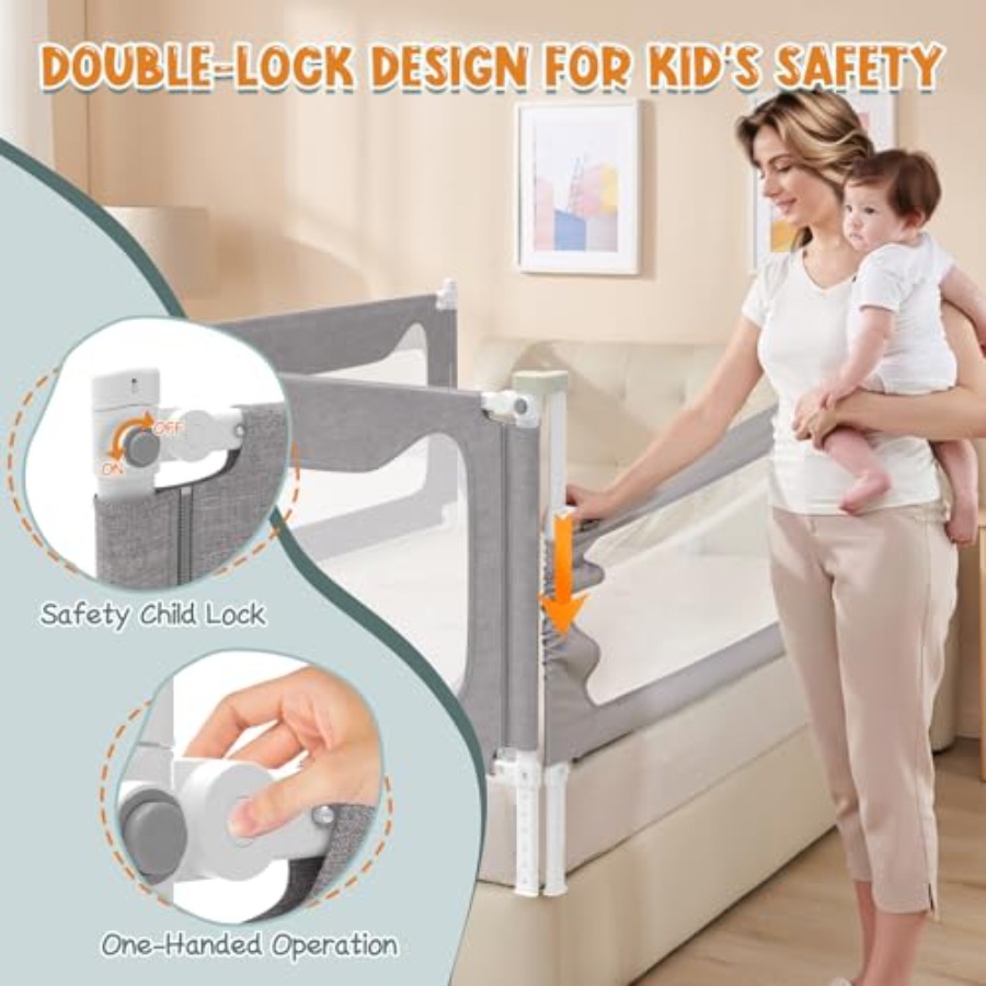 Bed Rail Toddlers Stable Prote - Bed Rail Toddler ulasan dan harga