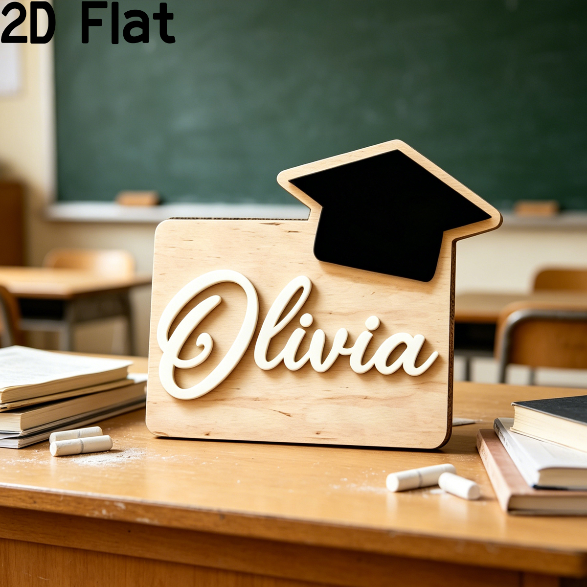 1Pc Custom Name Graduation Sea - Baby Nursery Name ulasan dan harga