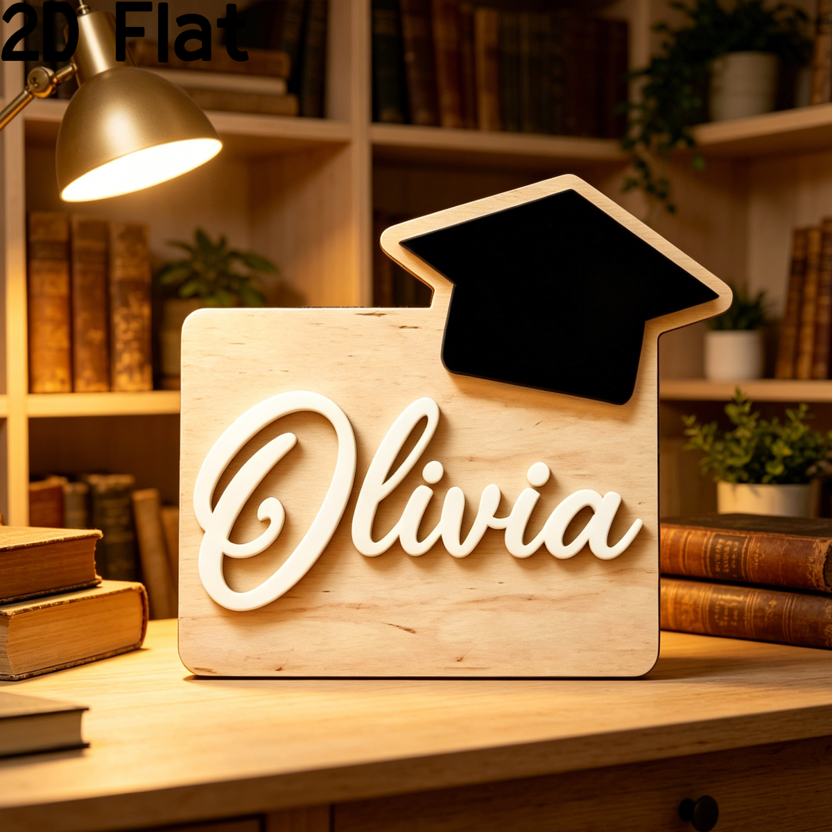 1Pc Custom Name Graduation Sea - Baby Nursery Name ulasan dan harga