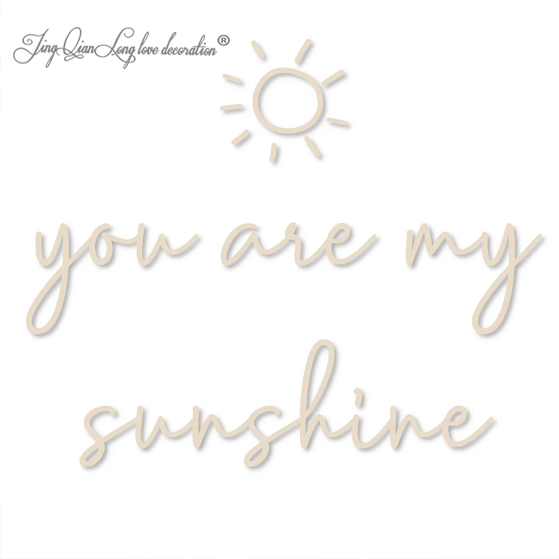 Custom  You are my sunshine wa - Baby Nursery You Are My Sunshine ulasan dan harga