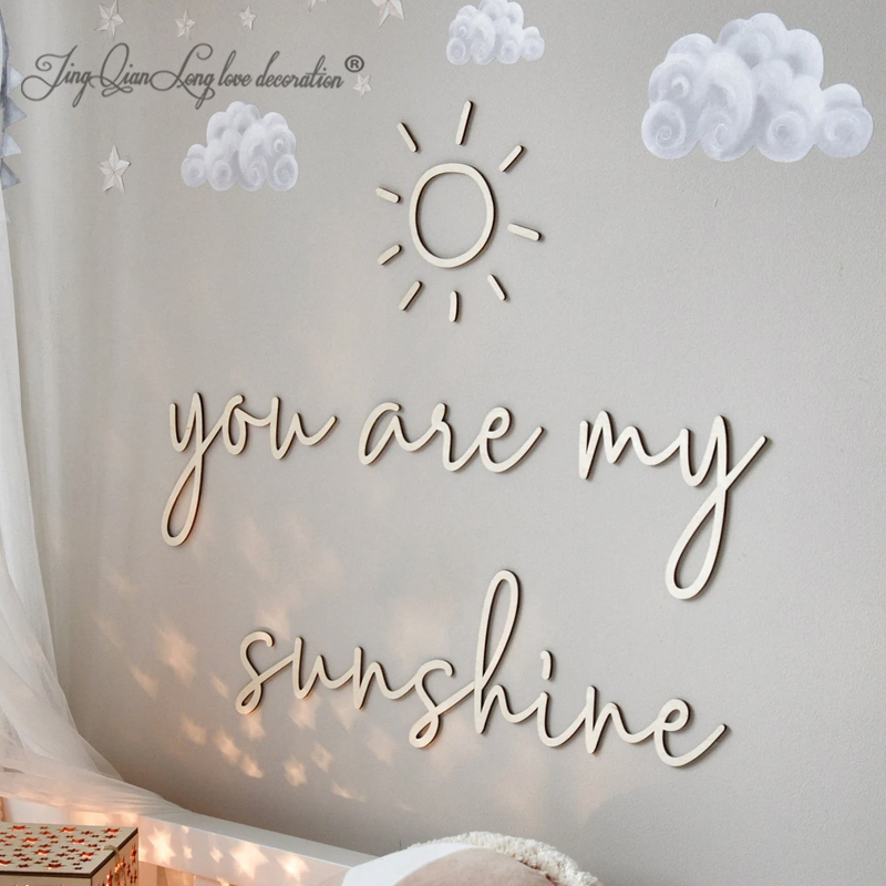Custom  You are my sunshine wa - Baby Nursery You Are My Sunshine ulasan dan harga