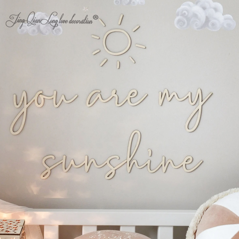 Custom  You are my sunshine wa - Baby Nursery You Are My Sunshine ulasan dan harga