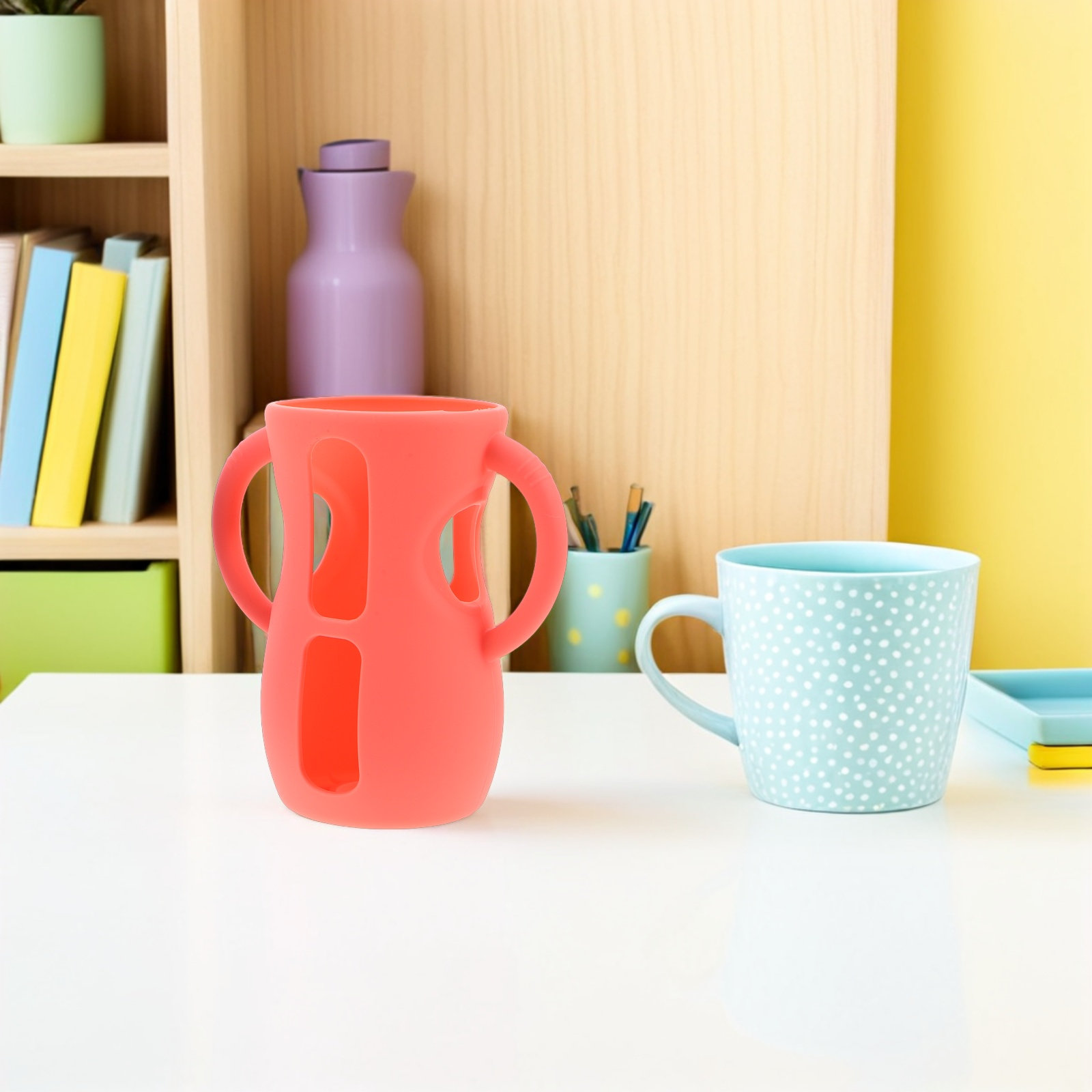 3Pcs Baby Bottle Sleeve Protec - Baby Nursery Handles ulasan dan harga