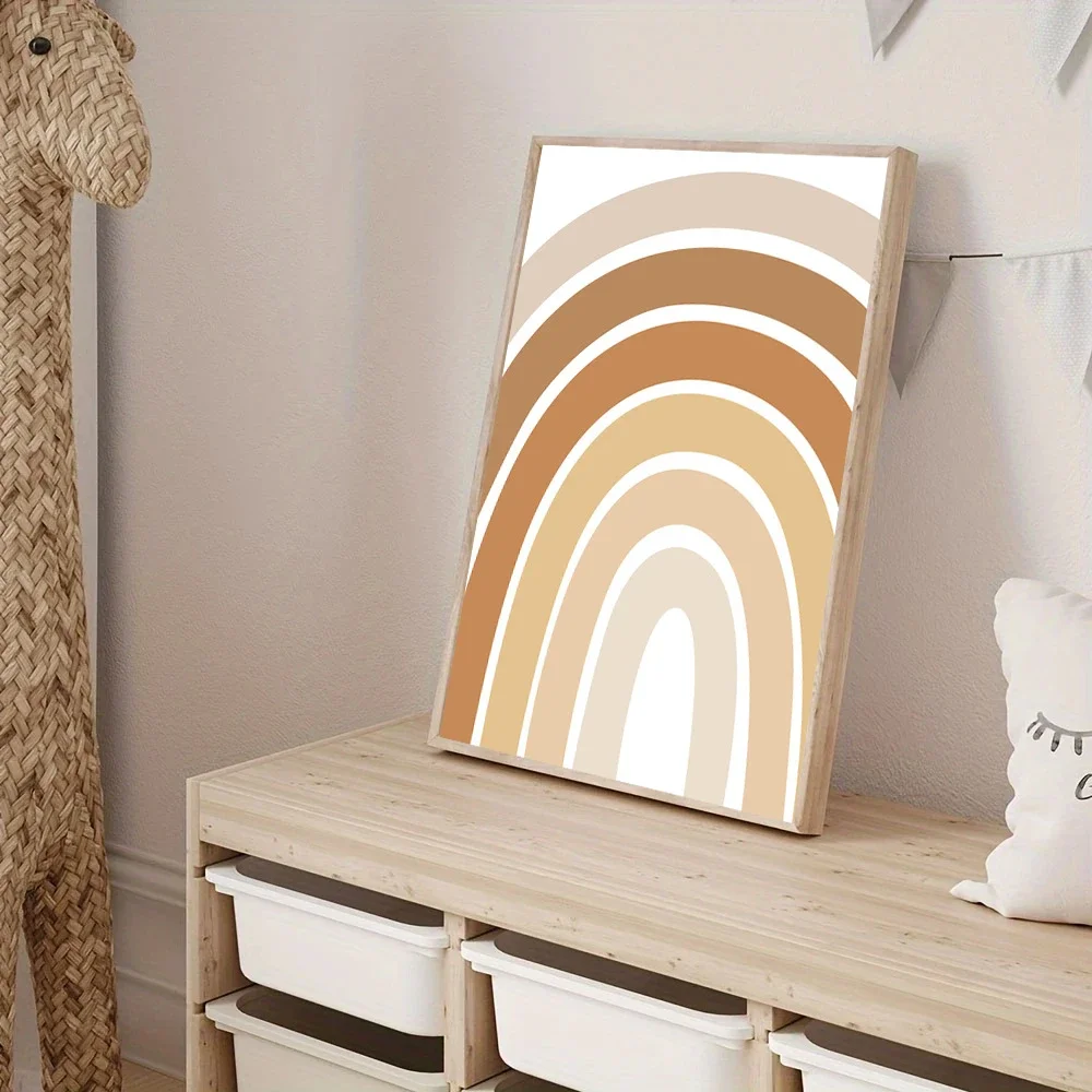 Boho Rainbow Wall Art Prints C - Baby Nursery You Are My Sunshine ulasan dan harga