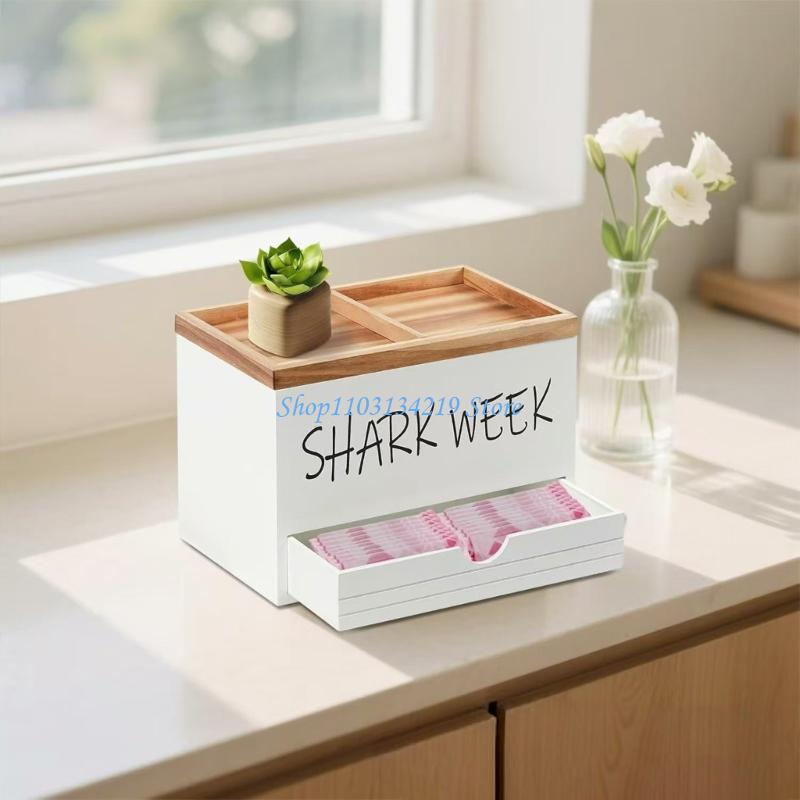 N5KC Dresser Top Storage Box W - Drawer Dresser White ulasan dan harga