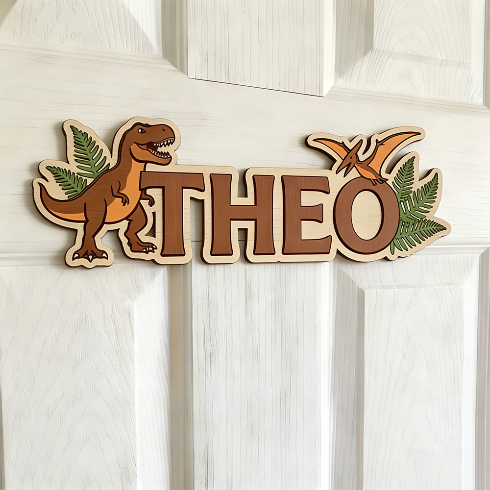 Personalized Dinosaur Name Sig - Baby Nursery Name ulasan dan harga