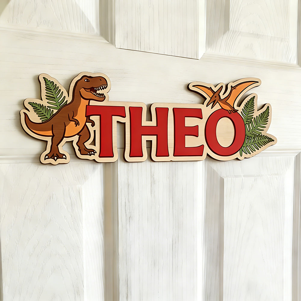 Personalized Dinosaur Name Sig - Baby Nursery Name ulasan dan harga
