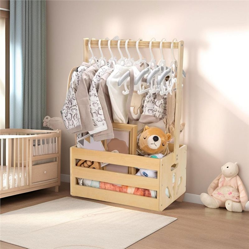 ABFU-Wooden Baby Shower Gift B - Baby Nursery Handles ulasan dan harga