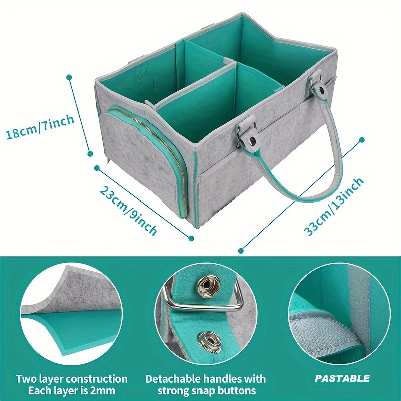 Baby Diaper Caddy Organizer fo - Baby Nursery Handles ulasan dan harga