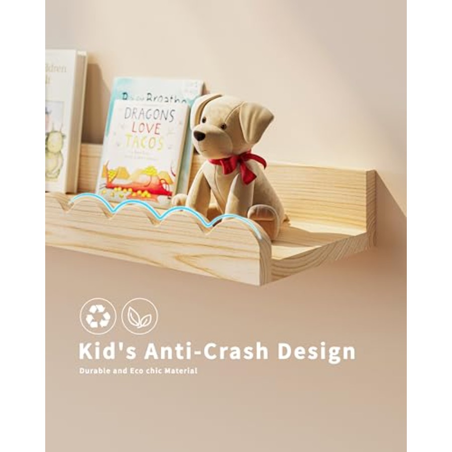 Nursery Book Shelves, 4-Pack F - Baby Nursery Books ulasan dan harga