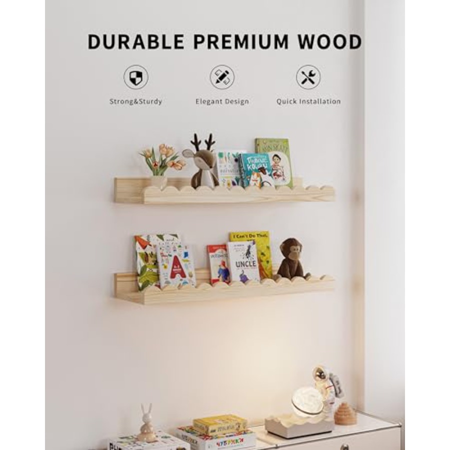 Nursery Book Shelves, 4-Pack F - Baby Nursery Books ulasan dan harga