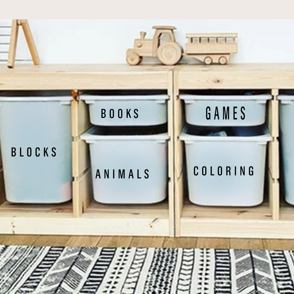 Cartoon  Toy Organization  Bin - Baby Nursery Books ulasan dan harga