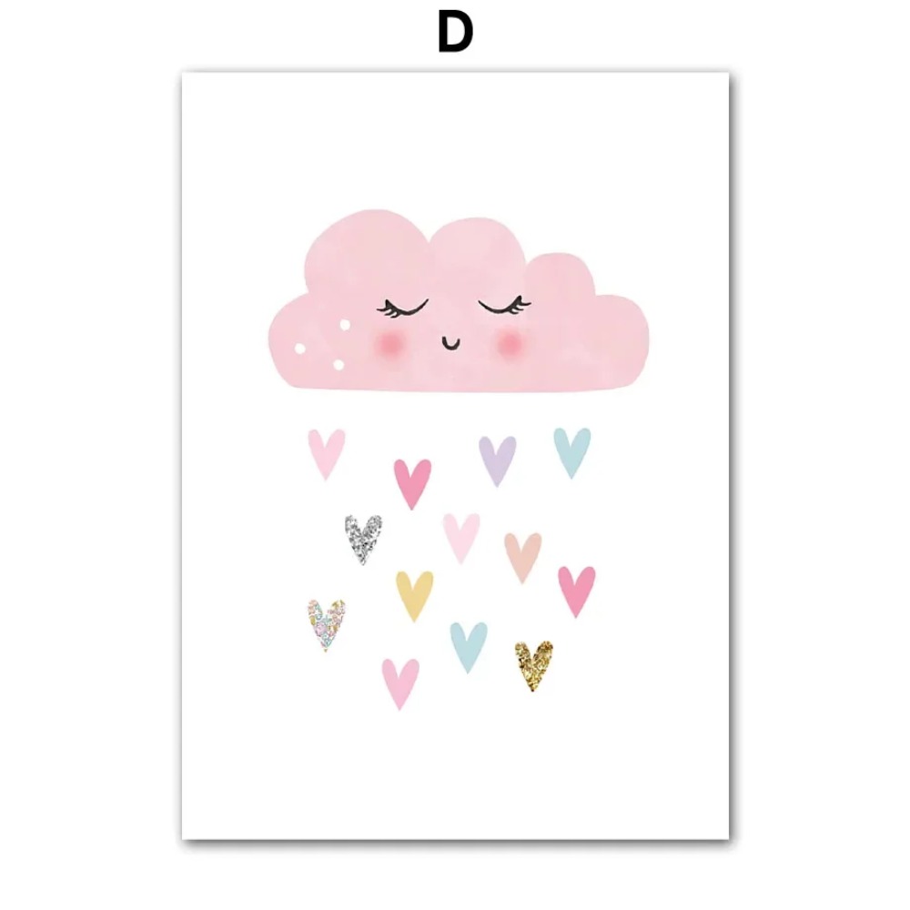 Pink Unicorn Rabbit Rainbow Cl - Baby Nursery Name ulasan dan harga