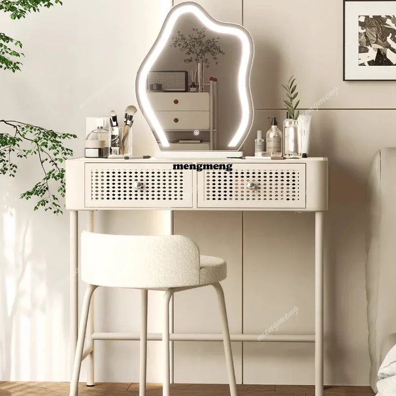 White Nordic Organizer Vanity  - Drawer Dresser White ulasan dan harga