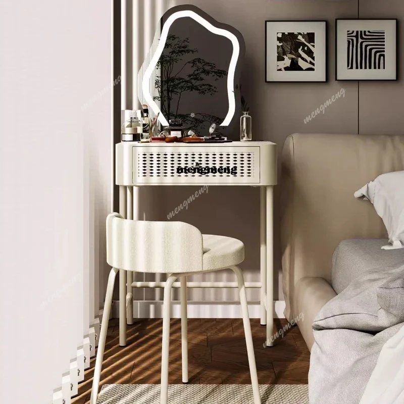 White Nordic Organizer Vanity  - Drawer Dresser White ulasan dan harga