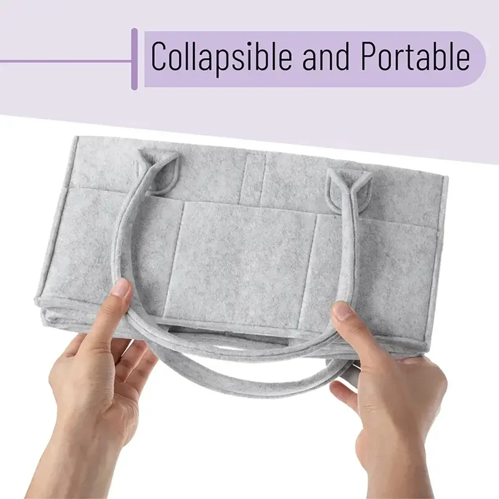 Portable Mommy Bag Fashionable - Baby Nursery Handles ulasan dan harga