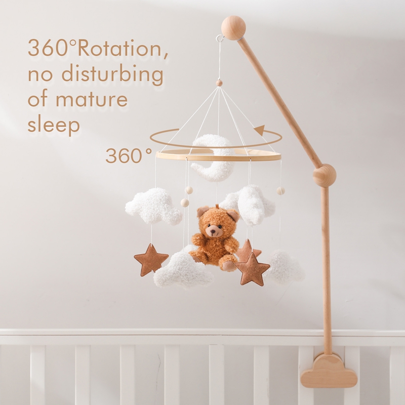 Baby Crib Mobile Bed Bell Toys - Crib Mobile Musical ulasan dan harga