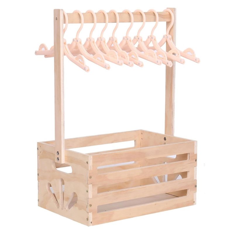 Wooden Baby Shower Gift Basket - Baby Nursery Handles ulasan dan harga