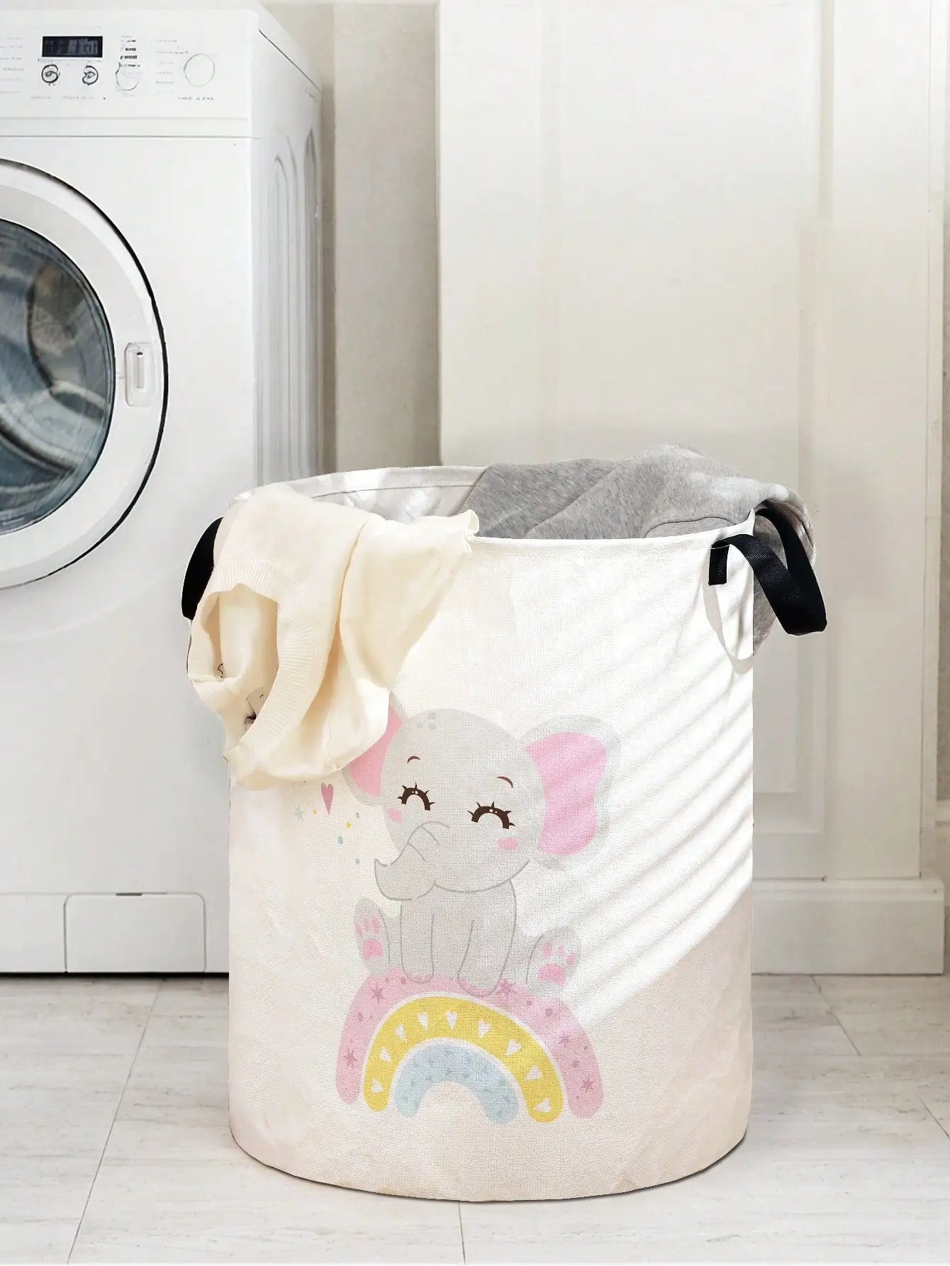 1pc Cute Elephant Pattern Fold - Baby Nursery Elephant ulasan dan harga