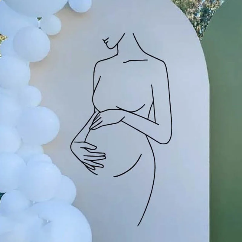 Pregnant Woman art, Gender Rev - Baby Nursery Gender Neutral ulasan dan harga